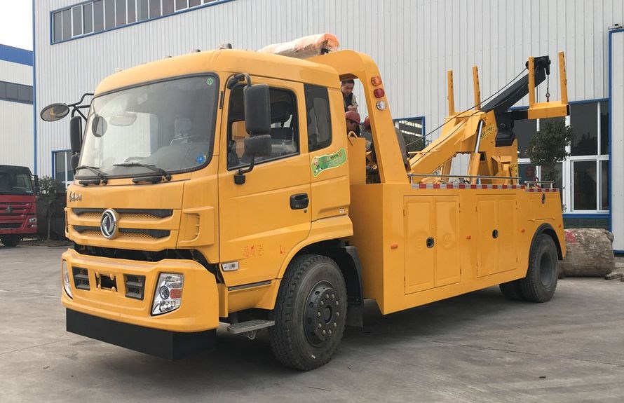 Dongfeng Special Commercial Vehicle DF153 Single-Axle Heavy-Duty Wrecker