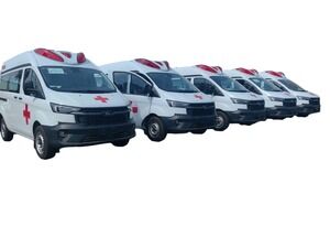 New Design Ambulance Vehicle New Monitoring Medical Service Ambulance Car Emergency Vehicle