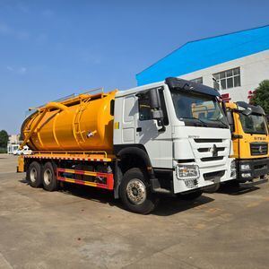 HOWO Vacuum Suction Truck 18000L Sludge Suction Truck Sewer Suction Truck Combination Cleaning Suction Truck for Sale at Factory Price