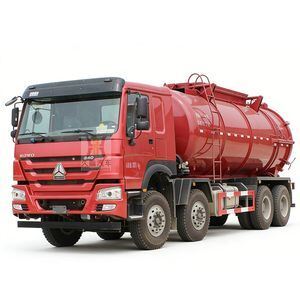 Low-Priced Sale of HOWO 18cbm Sewage Suction Truck 6X4 Vacuum Sewage Suction Truck Price China Sewage Truck Factory