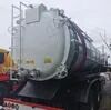 Two Axis Vacuum Semi-Trailer Suction Truck with a Capacity of 25000L Sludge Suction Vehicle Vacuum Tanker