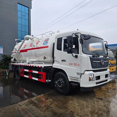 Global Direct Sales Dongfeng 12 Cubic Meters Vacuum Sewage Truck Sewage Extraction Truck Multi-Functional Vacuum Truck Septic Tank Truck