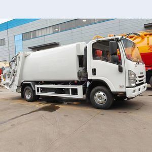 Isuzu Compact 3m&sup3; 5m&sup3; 8m&sup3; 10m&sup3; Garbage Truck Compression Garbage Truck Automatic Compression Dumping Garbage Truck