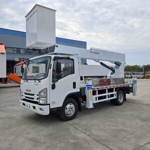 Isuzu 4X2 Elf Kv100 Aerial Work Truck Price China Aerial Work Truck Factory