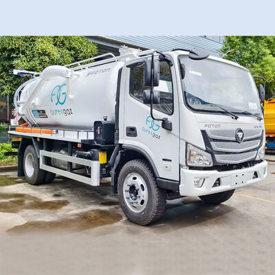 Foton 8m&sup3; Sewage Suction Truck - Made in China, Global Quality for Your Sanitation Project