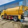 Isuzu Giga 4X2-Driven Vacuum Suction Truck Has Strong Suction.