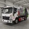 HOWO 6cmb Mini Compactor Garbage Truck , Highly Efficient Garbage Disposal