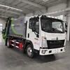 HOWO 6cmb Mini Compactor Garbage Truck , Highly Efficient Garbage Disposal