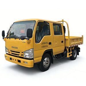 Isuzu 5-Ton Truck with Double-Row Seats 5 People, Small Dump Truck Price