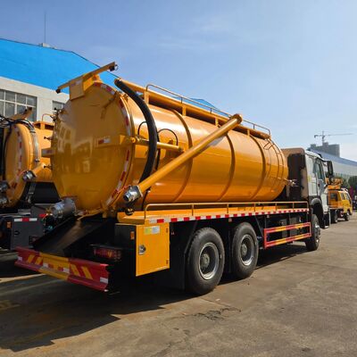 Low-Priced Sale of HOWO 18cbm Sewage Suction Truck 6X4 Vacuum Sewage Suction Truck Price China Sewage Truck Factory